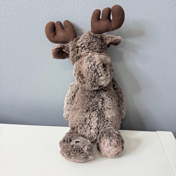 JELLYCAT bashful marty moose stuffed animal retired - Picture 1 of 6